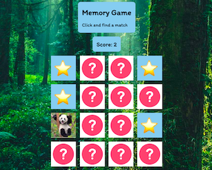 Memory game